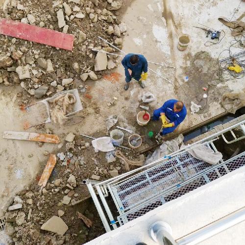 泰州市污水池沉降缝渗水堵漏施工